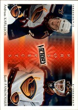2000-01 Upper Deck Victory #273 Andreas Karlsson/Scott Fankhouser