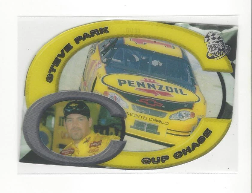2001 Press Pass Racing Cup Chase Die Cut Prizes Insert Singles - You Choose - Image 1 of 1