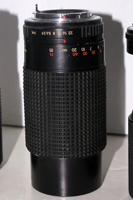 Albinar MC Zoom 80-200mm f/3.9 Pentax PKa  Mount Very Good Clear Glass - Image 1 of 4