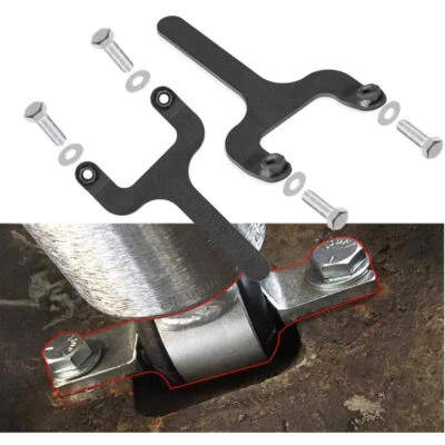 Barra trasera pasador bandera tuerca soportes amortiguador pernos para Jeep Cherokee XJ 1984-2001 2x2 4x4 Foto 1 de 4