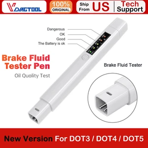 Probador de líquido de frenos automático 2025 pluma herramienta detector de prueba de aceite para automóvil EE. UU.-A - Imagen 1 de 4