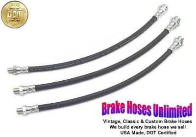 BRAKE HOSE SET DeSoto Adventurer, Model MS3-H, 1959 Late - Image 1 of 2