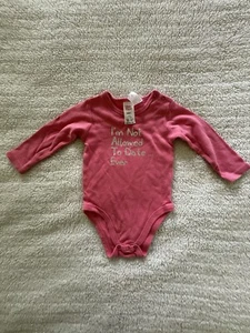Ollie’s Place Girls Bodysuit Long Sleeved Size 0 - Picture 1 of 2