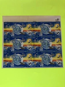 U.S Space Achievements Postage Sheet - Picture 1 of 2