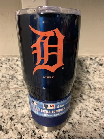 Detroit Tigers Tumbler 30 oz. Stainless Steel Insulated Ultra Travel Cover