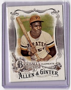 2016 Topps Allen & Ginter Baseball Legends Roberto Clemente Pittsburgh Pirates