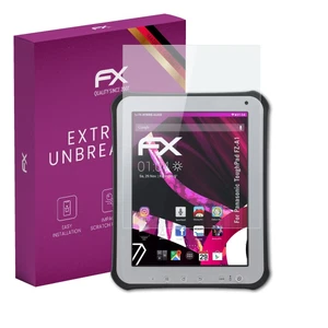 atFoliX Glass Protector for Panasonic ToughPad FZ-A1 9H Hybrid-Glass - Picture 1 of 8