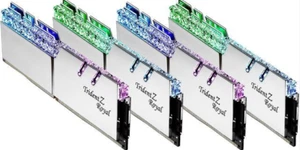 G.SKILL Trident Z Royal RGB 64GB (4x16GB) 3600MHz CL14 *14-14-14-34* B-Die DDR4 - Picture 1 of 7