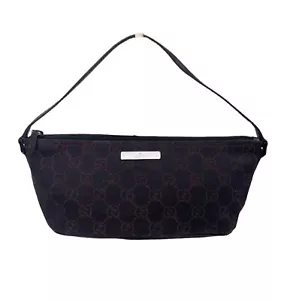GUCCI Shoulder Bag Vintage Logo GG Monogram Pochette 90's Y2K 2000's - Bild 1 von 16