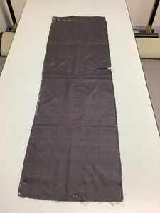 Japanese Vintage Kimono Fabric cloth Boro pure silk black scrub dirt 45.2x14.1in - Picture 1 of 20