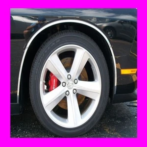 LEXUS CHROME WHEEL WELL FENDER TRIM MOLDING 4PC W/5YR WRNTY 2 - Bild 1 von 6