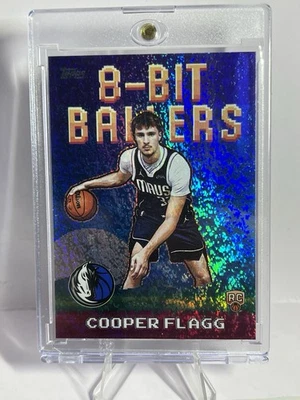 2025-26 Topps Cooper Flagg 8-bit Ballers RC Holo Foil - Image 1 of 2