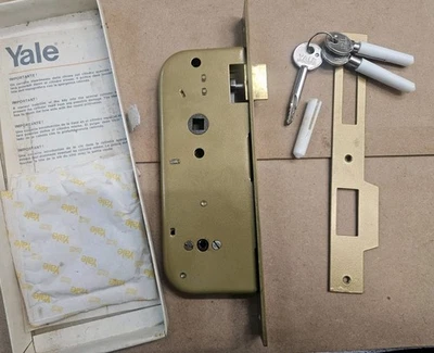 Yale Serratura A Infilare Art. 560.40 Chiave A Spillo - Immagine 1 di 2