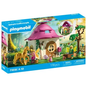 PLAYMOBIL 71838 Gemütliches Feenzuhause mit Goldeinhorn und Stall - Bild 1 von 5