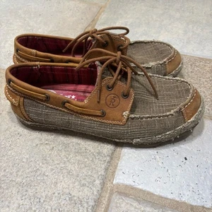 Tony Lama 3R Canvas Freizeitschuh Damen 11 braun - Bild 1 von 8