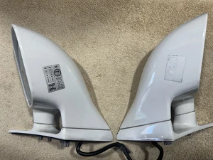 BMW E34 520i, 525i, 535i 540i M5 M-Technic Genuine sport side mirrors (WHITE) - Picture 1 of 8