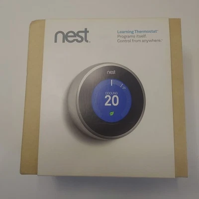 NEST Learning Thermostat 2nd Second Generation T200477 - New Sealed - Image 1 of 4
