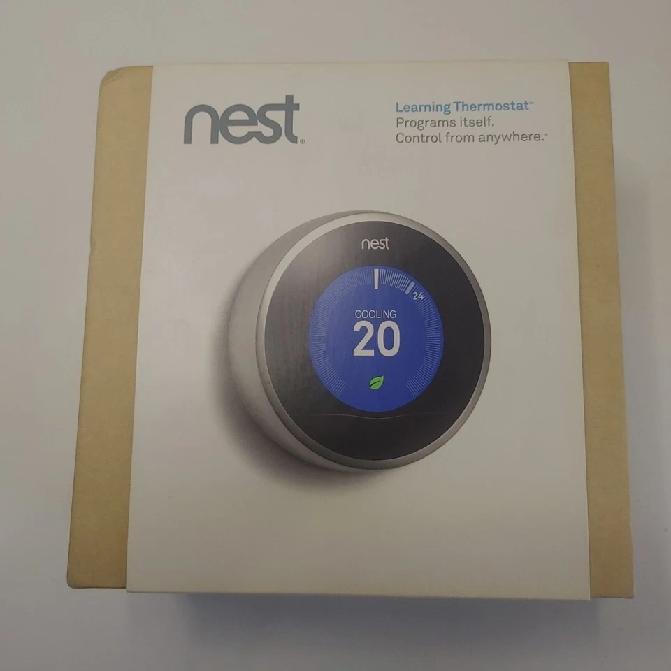 NEST Learning Thermostat 2nd Second Generation T200477 - New Sealed - Image 1 of 4
