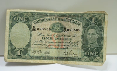 BILLETE DE UNA LIBRA AUSTRALIANA EN MUY BUEN ESTADO ++ Foto 1 de 2
