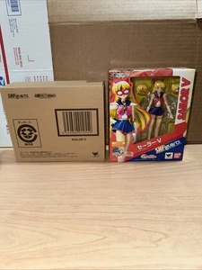 BANDAI S.H.FIGUARTS SAILOR MOON SAILOR V ACTION FIGURE NUOVO SIGILLATO U.S. - Foto 1 di 10
