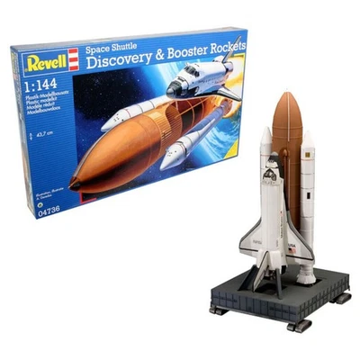 Revell 04736 NASA Discovery Space Shuttle With Booster Rockets 1:144 Model Kit - Image 1 of 4