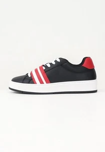 GCDS Sneakers Unisex Nero Sneakers con fascia a strappo logata Autunno inverno - Foto 1 di 5