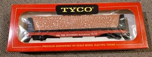 Tyco Train Flat Car 50 Foot Pulpwood Load Southern 334:300 - Picture 1 of 3