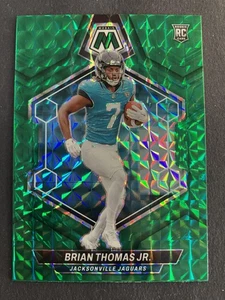 2024 Panini Mosaic #323 Brian Thomas Jr. Mosaic Green - Picture 1 of 2