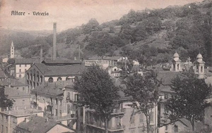 29-21) CARTOLINA ALTARE VETRERIA VIAGGIATA SAVONA 1918 - Foto 1 di 2