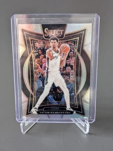 2024-25 Victor Wembanyama Spurs Silver Prizm Select Concourse #9 Panini Nba - Bild 1 von 3