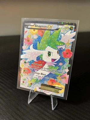 Shaymin EX Full Art Holo RC21/RC25 Legendary Treasures Radiant Collection Mint - Image 1 of 3