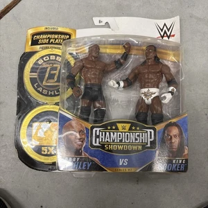 WWE Championship Showdown Series 2 Bobby Lashley Booker T Basic Wrestling Figure - Foto 1 di 2