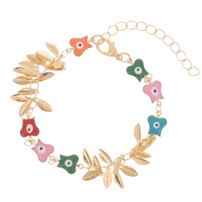  Armband Für Mädchen Geflochtenes Schmetterlingsarmband Armbänder - Bild 1 von 4