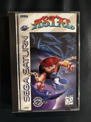 Astal (Sega Saturn, 1995) Complete in Case W Registration Card CIB - Image 1 of 4