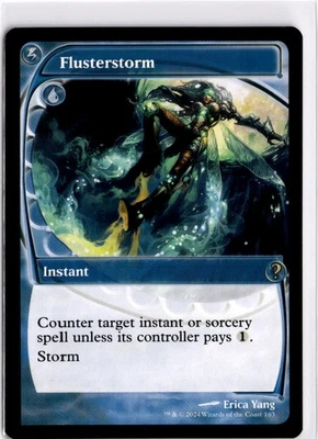 MTG MB2 Flusterstorm (Future Sight) R 163 NM Scan Pack Fresh - Image 1 of 2