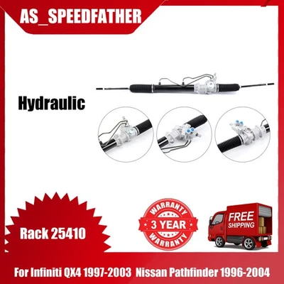 New Power Steering Rack & Pinion For 1996-2004 Nissan Pathfinder Infiniti QX4 - Image 1 of 4