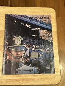 1971 Army vs Virginia Program ~ Homecoming Gridiron Magazine Rare Find - Picture 1 of 2