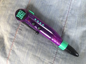 Vintage Yak Bak Write Sfx Pen - Purple - 90s Toy Warp Sound Effects TESTED WORKS - Picture 1 of 2