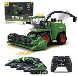 RC Ferngesteuerter Mähdrescher, 2 In 1 Spielzeug Mit Fernbedienung, Licht & Ton - Bild 1 von 10