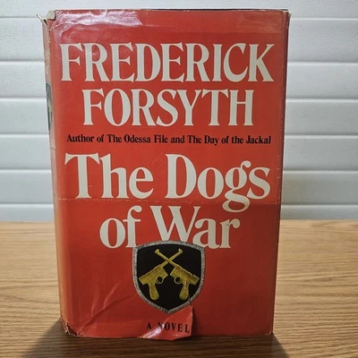 The Dogs of War Frederick Forsyth Hardcover Book Club Edition 1974 Foto 1 de 4