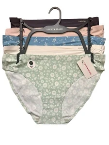 Lucky Brand Womens Hot Seller 5-Pk Hipster Panties Style Multiple Sizes MSRP $60 - Picture 1 of 7