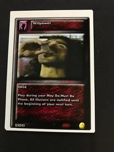 WILLPOWER  Highlander 2nd Edition  2E  CCG TCG Legacy - Picture 1 of 1
