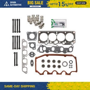 Head Gasket Set Head Bolts Lifters Fit 91-96 Ford Escort Mercury Tracer 1.9 8V - Bild 1 von 12