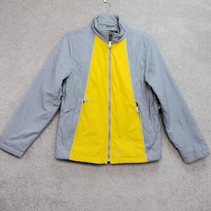 American Eagle Outfitters Ae77 Reversible Ski Snowboard Jacket Men M Yellow Gray - Picture 1 of 14