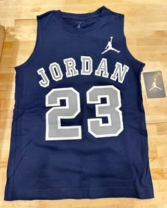 Jordan Kids Sleeveless Cotton Tank Top Sz:S-XL 951886-695 New B2(A42T) - Picture 1 of 3