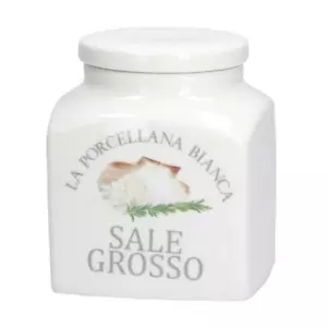 Barattolo Sale Grosso in porcellana - La Porcellana Bianca - Rivenditore - Imagen 1 de 2