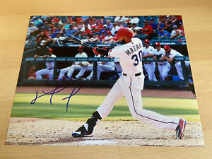 Nomar Mazara Chicago White Sox Texas Rangers Autographed Signed 8X10 Photo W/COA