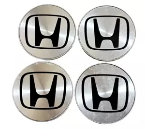 Honda Genuine Center Cap 44732-SX0-J010 4 set Civic Si Integra OEM - Picture 1 of 4
