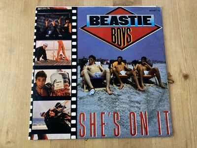 Beastie Boys – She's On It 12" Vinyl Def Jam Recordings – BEAST T2 Reissue - Image 1 of 4