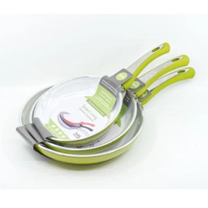 Set 3 Padelle Antiaderenti Ceramiche SmartLiving Induzione Gas Elettriche - Foto 1 di 2